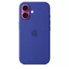 APPLE Capa de silicone Apple com MagSafe iPhone 16 ultramarino