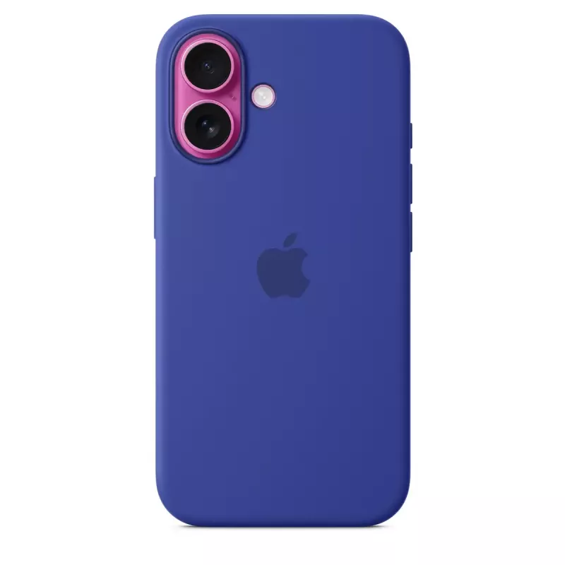 APPLE Capa de silicone Apple com MagSafe iPhone 16 ultramarino