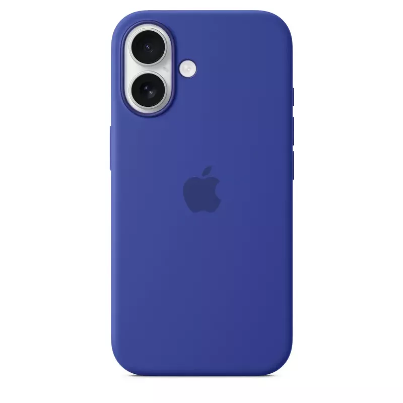 APPLE Capa de silicone Apple com MagSafe iPhone 16 ultramarino