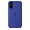 APPLE Capa de silicone Apple com MagSafe iPhone 16 ultramarino