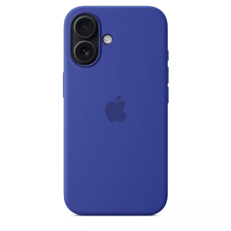 APPLE Capa de silicone Apple com MagSafe iPhone 16 ultramarino