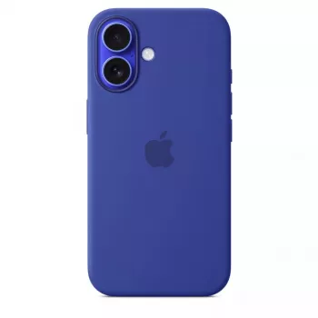 APPLE Capa de silicone Apple com MagSafe iPhone 16 ultramarino