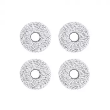 Conjunto de mopas para robô aspirador Ecovacs DCC040047, lavável cinzento, 4 unid.
