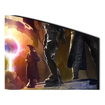 Monitor de computador Samsung LS34DG850SUXDU 86,4 cm (34 polegadas) 3440 x 1440 píxeis OLED prateado