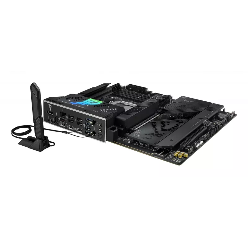Placa-mãe ASUS ROG STRIX X870-F GAMING WIFI — AMD X870, Socket AM5, ATX, DDR5, 4x DIMM, Wi‑Fi 7, BT 5.4