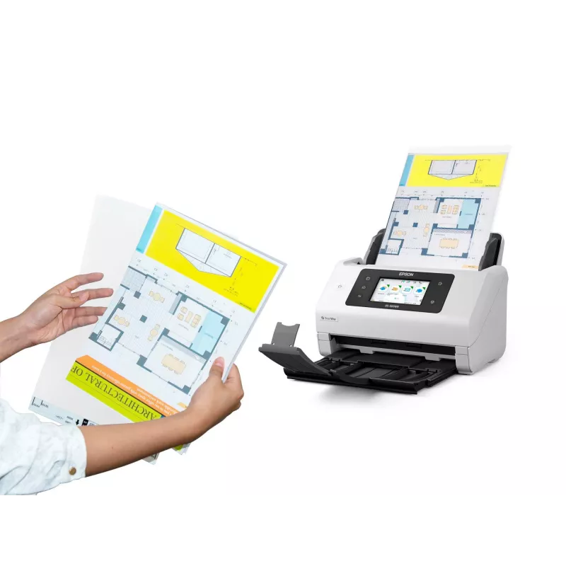 Digitalizador de alimentação Epson WorkForce DS-900WN 600 x 600 DPI A4 branco