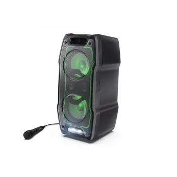 Coluna portátil/festa Sharp PS-931 preta 180 W