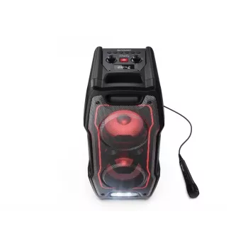 Coluna portátil/festa Sharp PS-931 preta 180 W