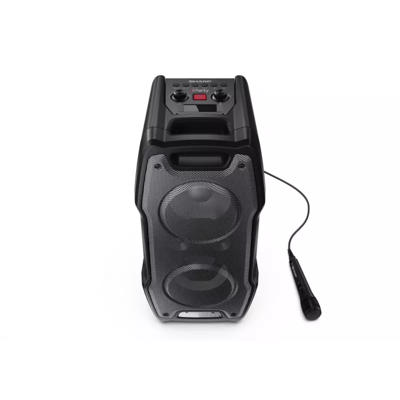 Coluna portátil/festa Sharp PS-931 preta 180 W