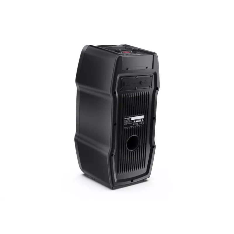 Coluna portátil/festa Sharp PS-931 preta 180 W