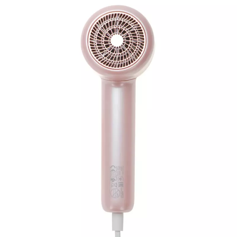 Adler AD 2279p secador de cabelo, 1800 W, iónico, 2 níveis de temperatura, rosa