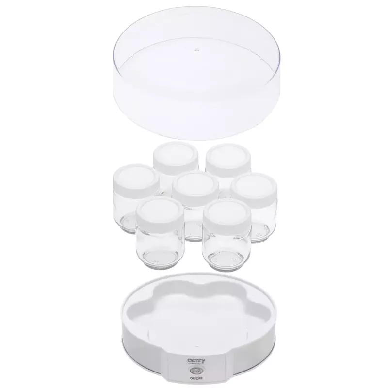 Iogurteira Camry CR 4519 — iogurteira elétrica, capacidade 1 L, 20 W