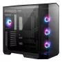 Caixa de PC MSI MAG PANO 100R PZ Midi-Tower preto, vidro temperado, suporta ATX/microATX, 482×290×519 mm