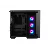 Caixa de PC MSI MAG PANO 100R PZ Midi-Tower preto, vidro temperado, suporta ATX/microATX, 482×290×519 mm