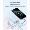 Bateria portátil Anker Zolo 10000mAh, carregamento ultrarrápido 30W, cabo USB-C integrado, preto