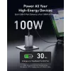 Carregador de dispositivos móveis Anker A2688341 universal preto AC interior 110–240 V 1 USB 2.0 2 USB-C