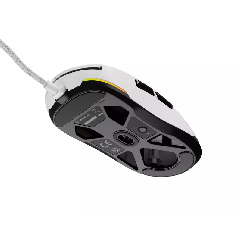 Rato gaming GENESIS Krypton 660 ambidestro USB Type-A ótico 12000 DPI