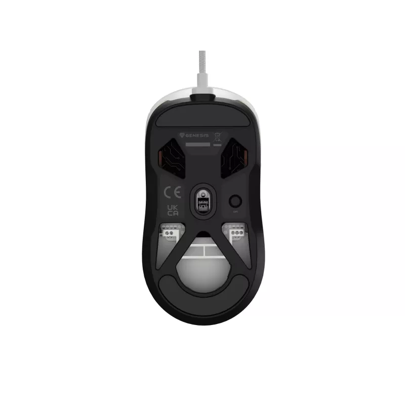 Rato gaming GENESIS Krypton 660 ambidestro USB Type-A ótico 12000 DPI