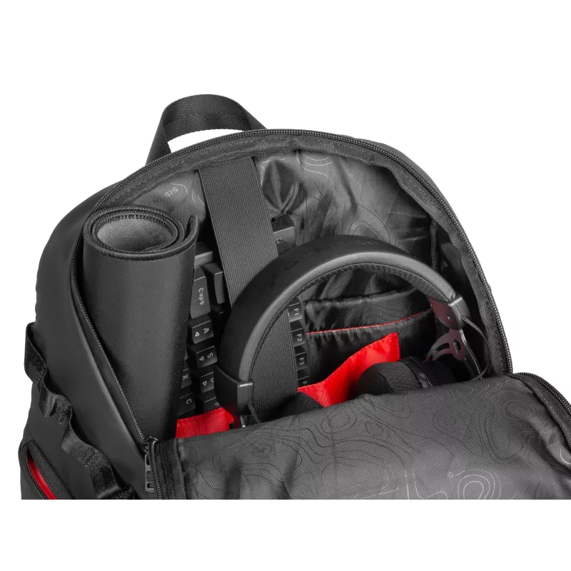Mochila GENESIS Pallad 420 39,6 cm (15,6 polegadas) preta