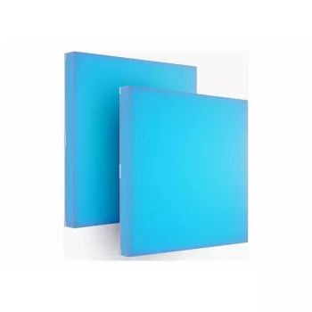 Kit de expansão painéis Nanoleaf Blocks N8100E00-2BS — 2 painéis de luz LED modulares, 16 milhões de cores