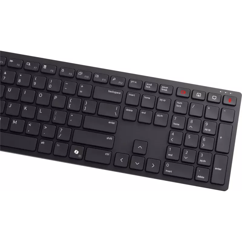 Teclado DELL KB525C Office USB QWERTY US International, preto