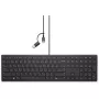 Teclado DELL KB525C Office USB QWERTY US International, preto