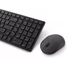Teclado e rato silenciosos DELL KM555 incluídos universal RF Wireless + Bluetooth QWERTY US International preto