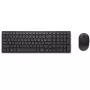 Teclado e rato silenciosos DELL KM555 incluídos universal RF Wireless + Bluetooth QWERTY US International preto