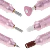 Conjunto de brocas para manicura e pedicura Adler AD 2181 - 5 níveis de potência, rosa
