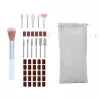 Conjunto de brocas para manicura e pedicura Adler AD 2181 - 5 níveis de potência, rosa