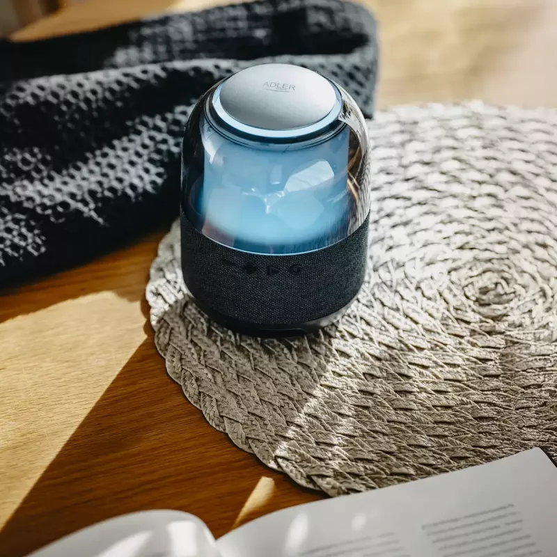 Altifalante Bluetooth portátil Adler AD 1904, potência 8W, áudio sem fios compacto