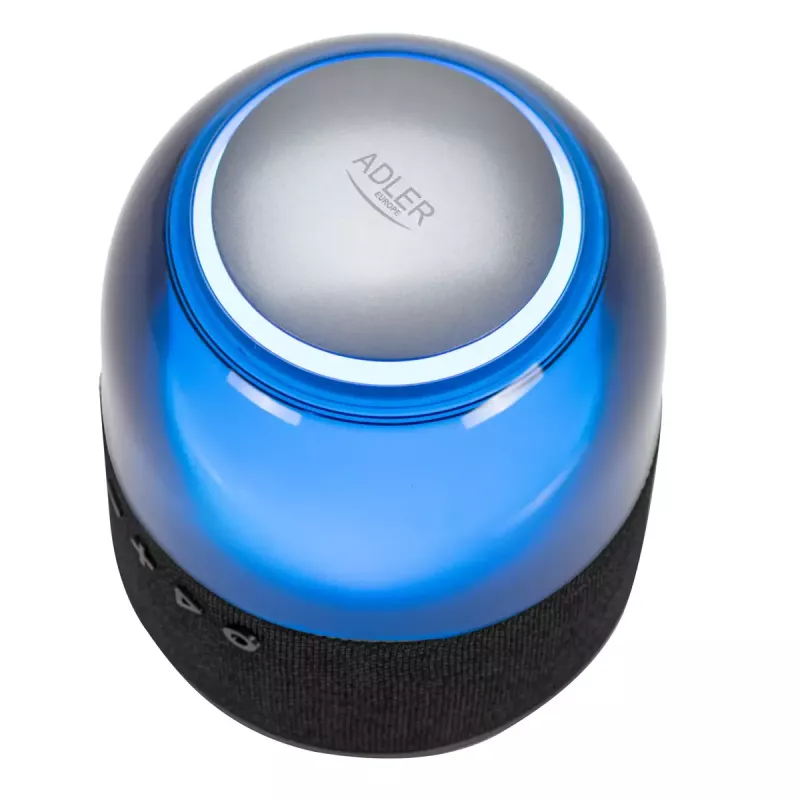 Altifalante Bluetooth portátil Adler AD 1904, potência 8W, áudio sem fios compacto
