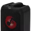 Altifalante portátil Adler AD 1903, 2×5 W, Bluetooth, rádio FM, LED, bateria 1500 mAh, AUX, USB, preto