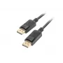 Cabo LANBERG DisplayPort M/M 19 Pin V1.2 4k 1,8 m preto