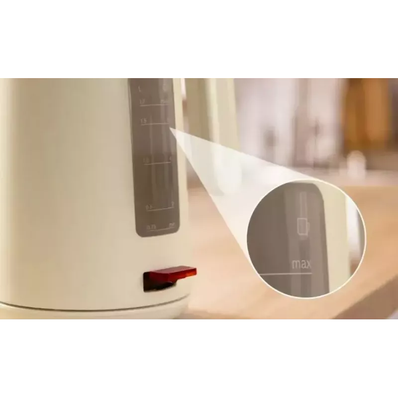 Chaleira elétrica Bosch TWK2M167 1,7 L 2400 W, sem fios com base 360°, desligamento automático, proteção contra funcionamento a seco