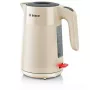 Chaleira elétrica Bosch TWK2M167 1,7 L 2400 W, sem fios com base 360°, desligamento automático, proteção contra funcionamento a seco