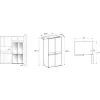 Frigorífico side-by-side Whirlpool WQ9I FO2BX EF de instalação livre 592 L preto