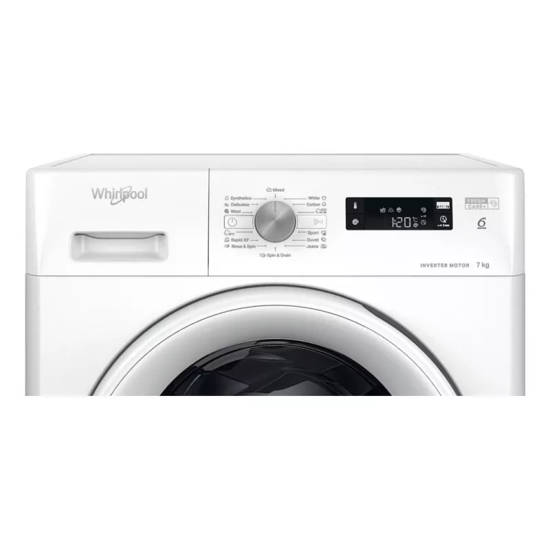 Máquina de lavar roupa Whirlpool FFS 7469 W EE de carregamento frontal 7 kg 1351 rpm branca