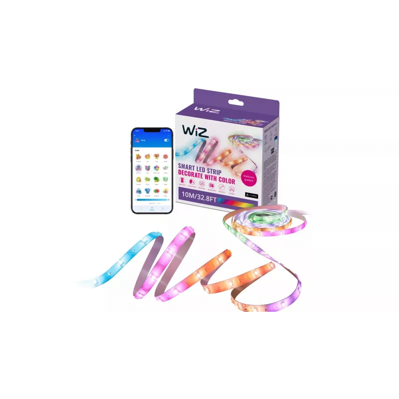 Iluminação inteligente WiZ fita LED inteligente Wi-Fi/Bluetooth 17,9 W