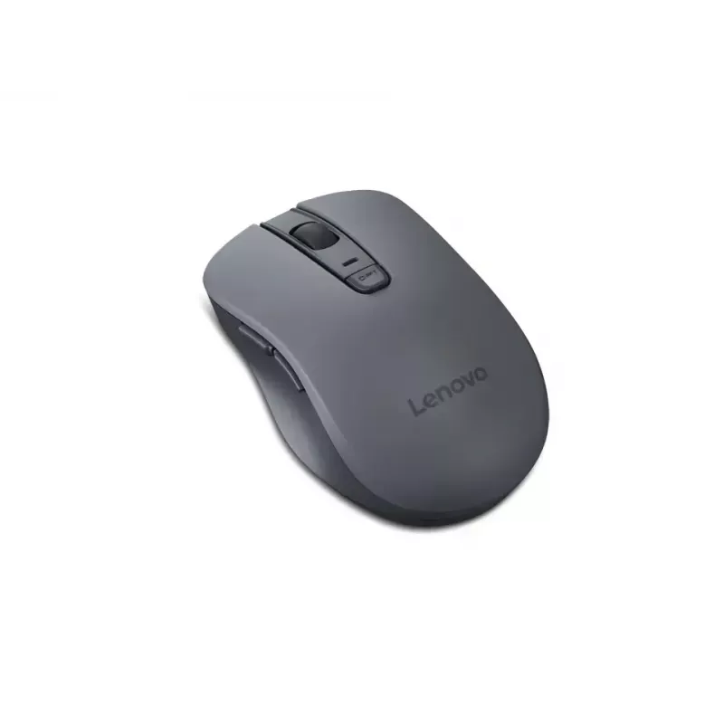 Rato sem fios ambidestro Lenovo WL310 Office – Bluetooth, ótico 1200 DPI, 6 botões, roda, cinzento, a pilhas