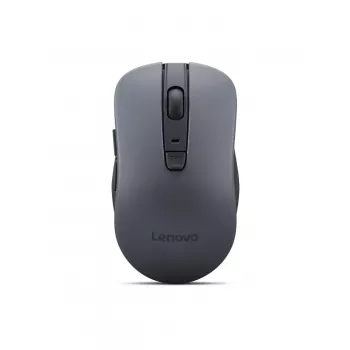 Rato sem fios ambidestro Lenovo WL310 Office – Bluetooth, ótico 1200 DPI, 6 botões, roda, cinzento, a pilhas