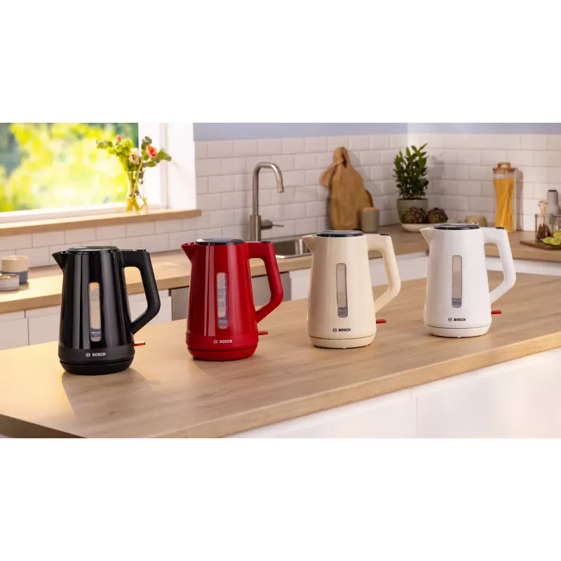 Chaleira elétrica Bosch TWK1M123 1,7 L 2400 W preta