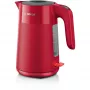 Chaleira elétrica Bosch TWK2M164 1,7 L 2400 W preta, cinzenta, vermelha