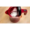 Chaleira elétrica Bosch TWK2M164 1,7 L 2400 W preta, cinzenta, vermelha
