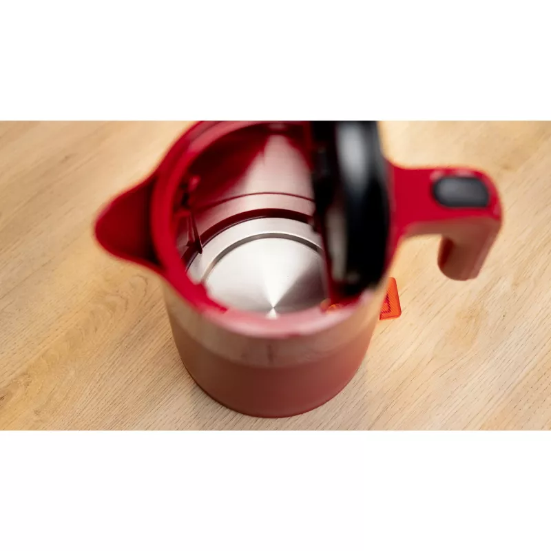 Chaleira elétrica Bosch TWK2M164 1,7 L 2400 W preta, cinzenta, vermelha