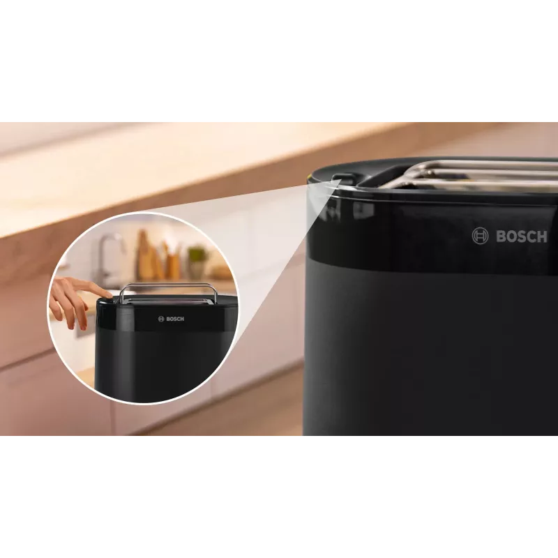 Torradeira Bosch TAT2M123 6 2 fatias 950 W preta