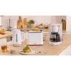 Bosch MyMoment TAT3M121 torradeira compacta, 2 ranhuras, 950 W, branca