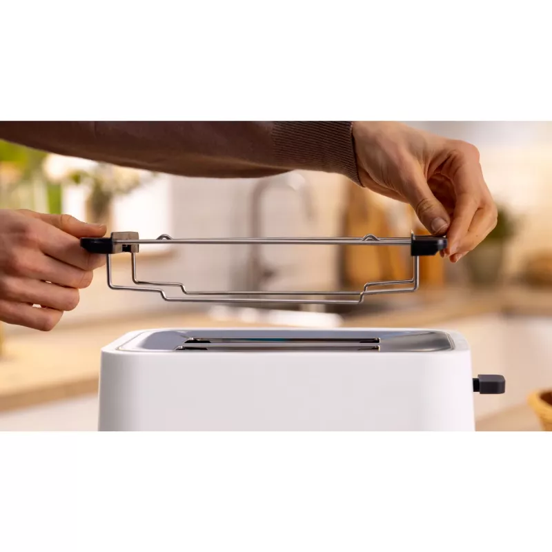 Bosch MyMoment TAT3M121 torradeira compacta, 2 ranhuras, 950 W, branca