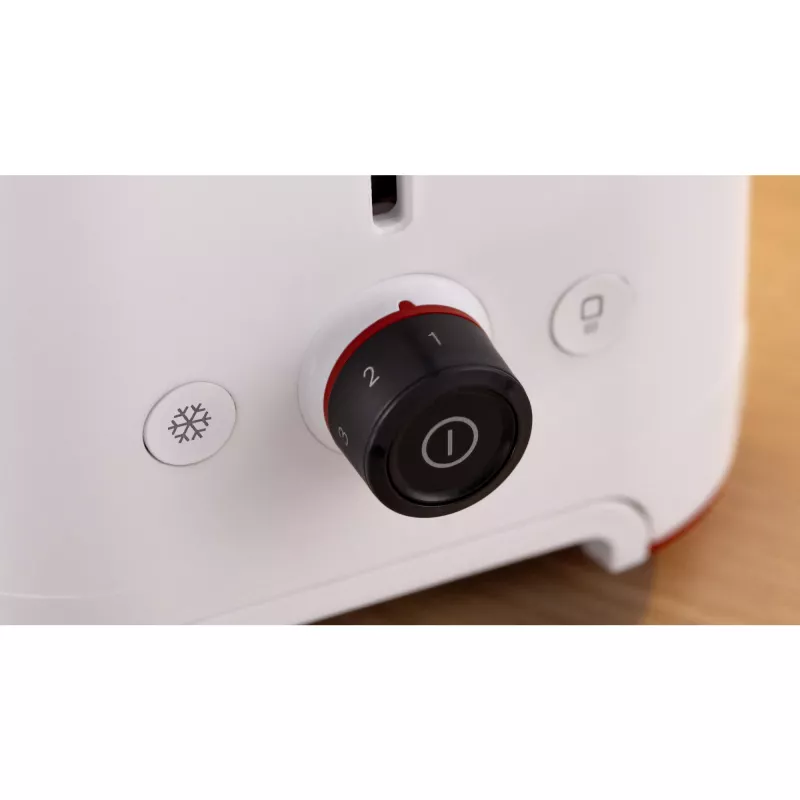 Bosch MyMoment TAT3M121 torradeira compacta, 2 ranhuras, 950 W, branca