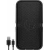 Goobay 60471 carregador rápido sem fios para automóvel, 15 W, preto